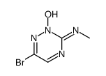 6-bromo-2-hydroxy-N-methyl-1,2,4-triazin-3-imine结构式
