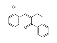 2-[(2-chlorophenyl)methylidene]-3,4-dihydronaphthalen-1-one结构式