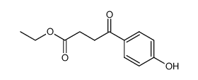 4-(4-hydroxyphenyl)-4-oxobutanoic acid ethyl ester Structure