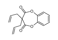 3,3-bis(prop-2-enyl)-1,5-benzodioxepine-2,4-dione结构式