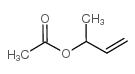 乙酸-3-丁烯-2-基酯结构式