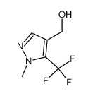 (1-methyl-5-(trifluoromethyl)-1H-pyrazol-4-yl)methanol结构式