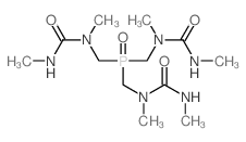 2,6,8-Triaza-4-phosphanonanamide,N,2,6-trimethyl-4-[[methyl[(methylamino)carbonyl]amino]methyl]-7-oxo-, 4-oxide Structure