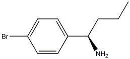 (1R)-1-(4-BROMOPHENYL)BUTYLAMINE Structure