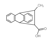 12-methyl-9,10-dihydro-9,10-ethanoanthracene-11-carboxylic acid Structure