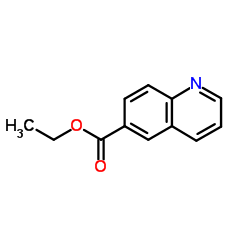 6-喹啉甲酸乙酯结构式