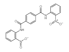 1,4-Benzenedicarboxamide,N1,N4-bis(2-nitrophenyl)-结构式
