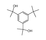 1-bis(1-hydroxy-1-methylethyl)-5-(1,1-dimethylethyl)benzene Structure
