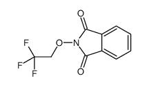 2-(2,2,2-trifluoroethoxy)isoindole-1,3-dione结构式