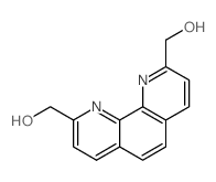 2,9-二羟甲基-1,10-菲啰啉结构式