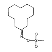 cyclododecanone oxime mesylate结构式