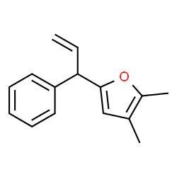 Furan, 2,3-dimethyl-5-(1-phenyl-2-propenyl)- (9CI) Structure