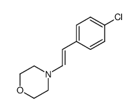 (E)-N-[2-(4-Chlorophenyl)ethenyl]morpholine Structure