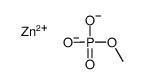 zinc,methyl phosphate Structure