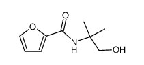 N-(1,1-dimethyl-2-hydroxyethyl)furan-2-carboxamide结构式