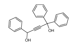 1,1,4-triphenyl-2-butyne-1,4-diol结构式