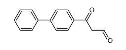 3-((1,1'-biphenyl)-4-yl)-3-oxopropionaldehyde oxime结构式