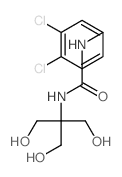 Urea,N-(3,4-dichlorophenyl)-N'-[2-hydroxy-1,1-bis(hydroxymethyl)ethyl]- Structure