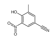 4-羟基-3-甲基-5-硝基苯甲腈结构式