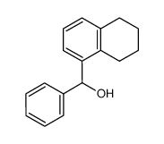 (+/-)-Hydroxy-phenyl-(5.6.7.8-tetrahydro-naphthyl-(1))-methan Structure