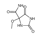 4-methoxy-2,5-dioxo-imidazolidine-4-carboxylic acid amide Structure