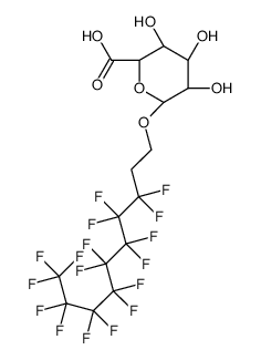 单[2-(全氟辛基)乙基]葡糖苷酸结构式