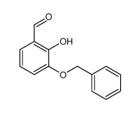 3-苄氧基-2-羟基苯甲醛结构式