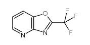2-三氟甲基噁唑并[4,5-b]吡啶结构式