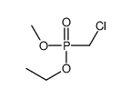 1-[chloromethyl(methoxy)phosphoryl]oxyethane结构式