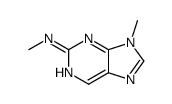 N,9-dimethylpurin-2-amine结构式