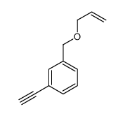 1-ethynyl-3-(prop-2-enoxymethyl)benzene Structure