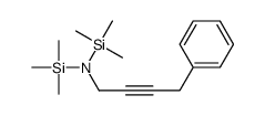 4-phenyl-N,N-bis(trimethylsilyl)but-2-yn-1-amine Structure