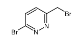 3-Bromo-6-(bromomethyl)pyridazine Structure