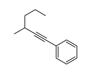 3-methylhex-1-ynylbenzene Structure