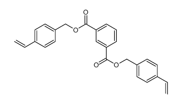 bis[(4-ethenylphenyl)methyl] benzene-1,3-dicarboxylate结构式