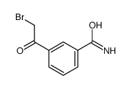 3-(2-bromoacetyl)benzamide Structure