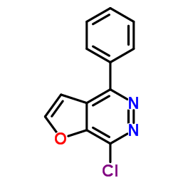 7-Chloro-4-phenylfuro[2,3-d]pyridazine Structure