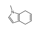 1-methyl-4,7-dihydroindole结构式