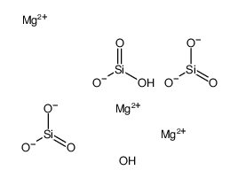 trimagnesium,dioxido(oxo)silane,hydroxy-oxido-oxosilane Structure