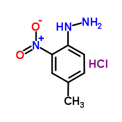 (4-Methyl-2-nitrophenyl)hydrazine hydrochloride (1:1) Structure