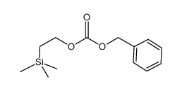 benzyl 2-(trimethylsilyl)ethyl carbonate Structure