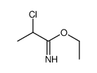 ethyl 2-chloropropanimidate结构式