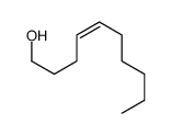 (E)-4-decen-1-ol Structure