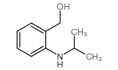 2-[(1-METHYLETHYL)AMINO]BENZYL ALCOHOL structure