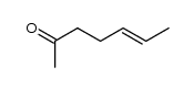 trans-5-hepten-2-one结构式