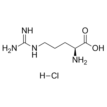 L-Arginine hydrochloride Structure