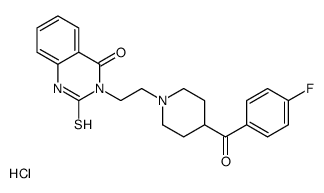 Altanserin hydrochloride结构式