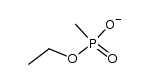 O-ethyl methylphosphonate Structure