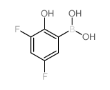 (3,5-difluoro-2-hydroxyphenyl)boronic acid Structure
