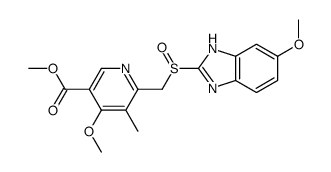 奥美拉唑酸甲酯结构式